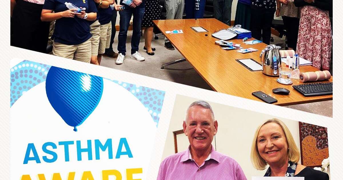 Asthma First Aid training at Government House